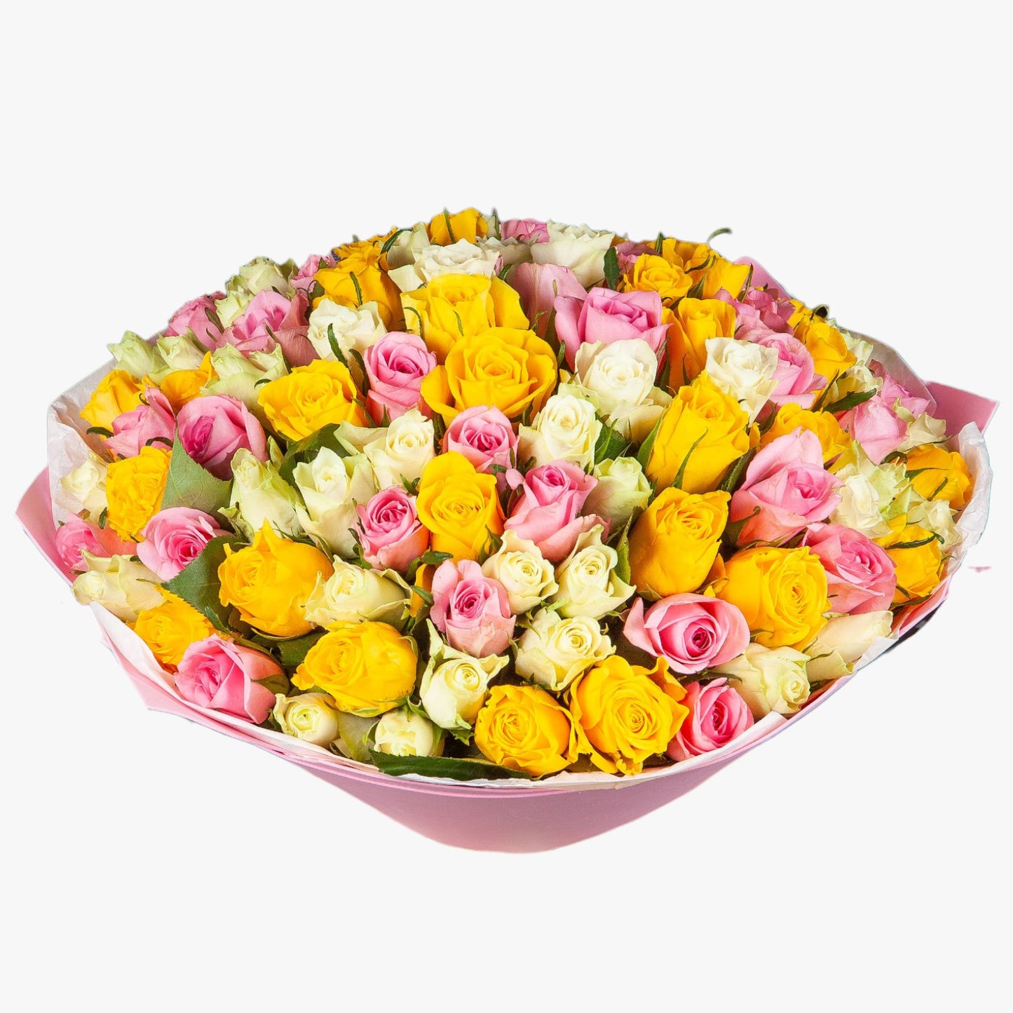 100 Mixed Roses