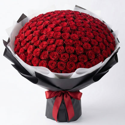 100 Red Roses