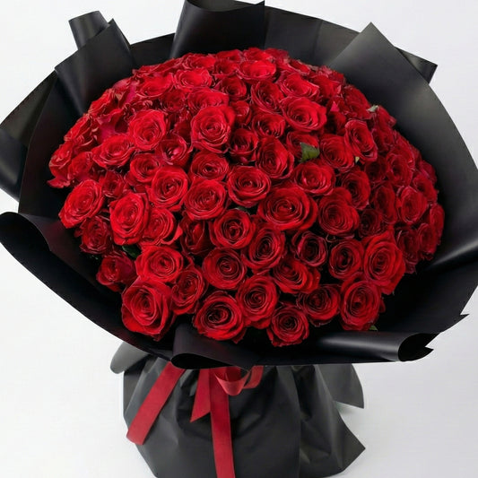 100 Red Roses