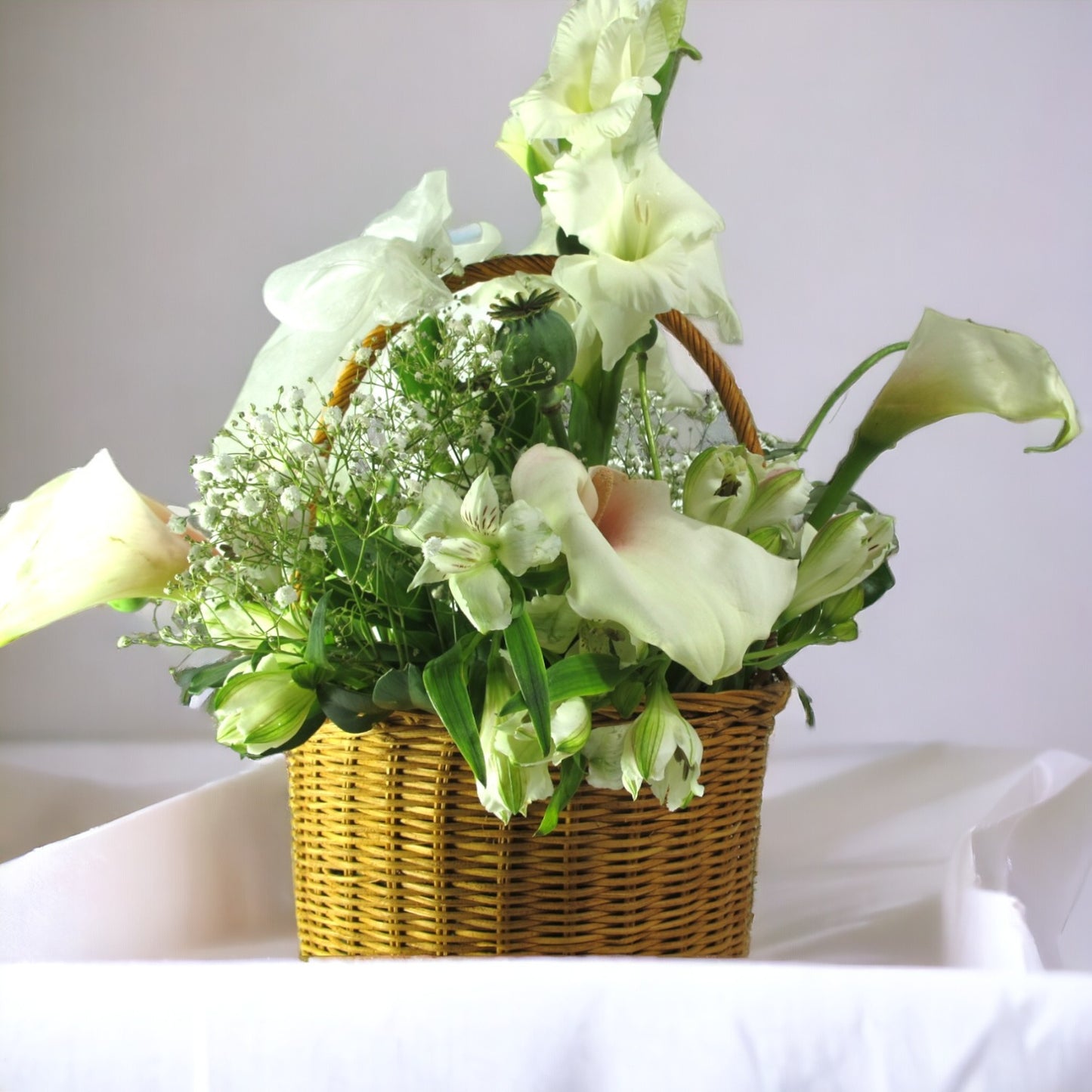 White Basket